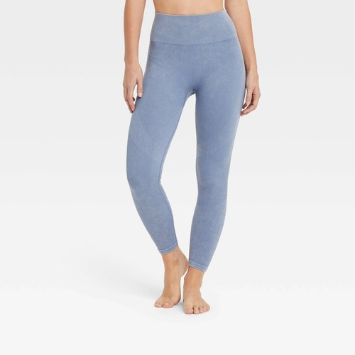 XS - Womens High-Rise Ribbed Seamless 7 