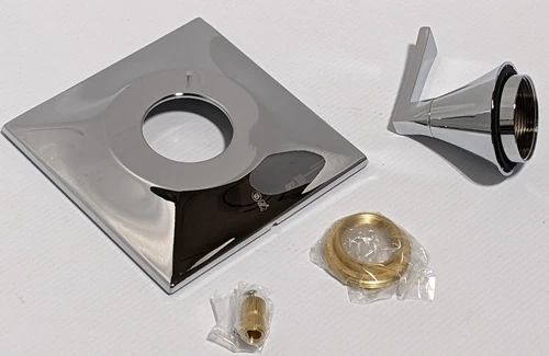 Signature Hardware Vilamonte Polished Chrome Shower Valve Trim Kit SHVL8010CP - Picture 3 of 4