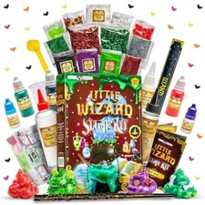 Original Stationery Little Wizard Slime Kit, Fun 28 pcs DIY Glow in Dark Slime