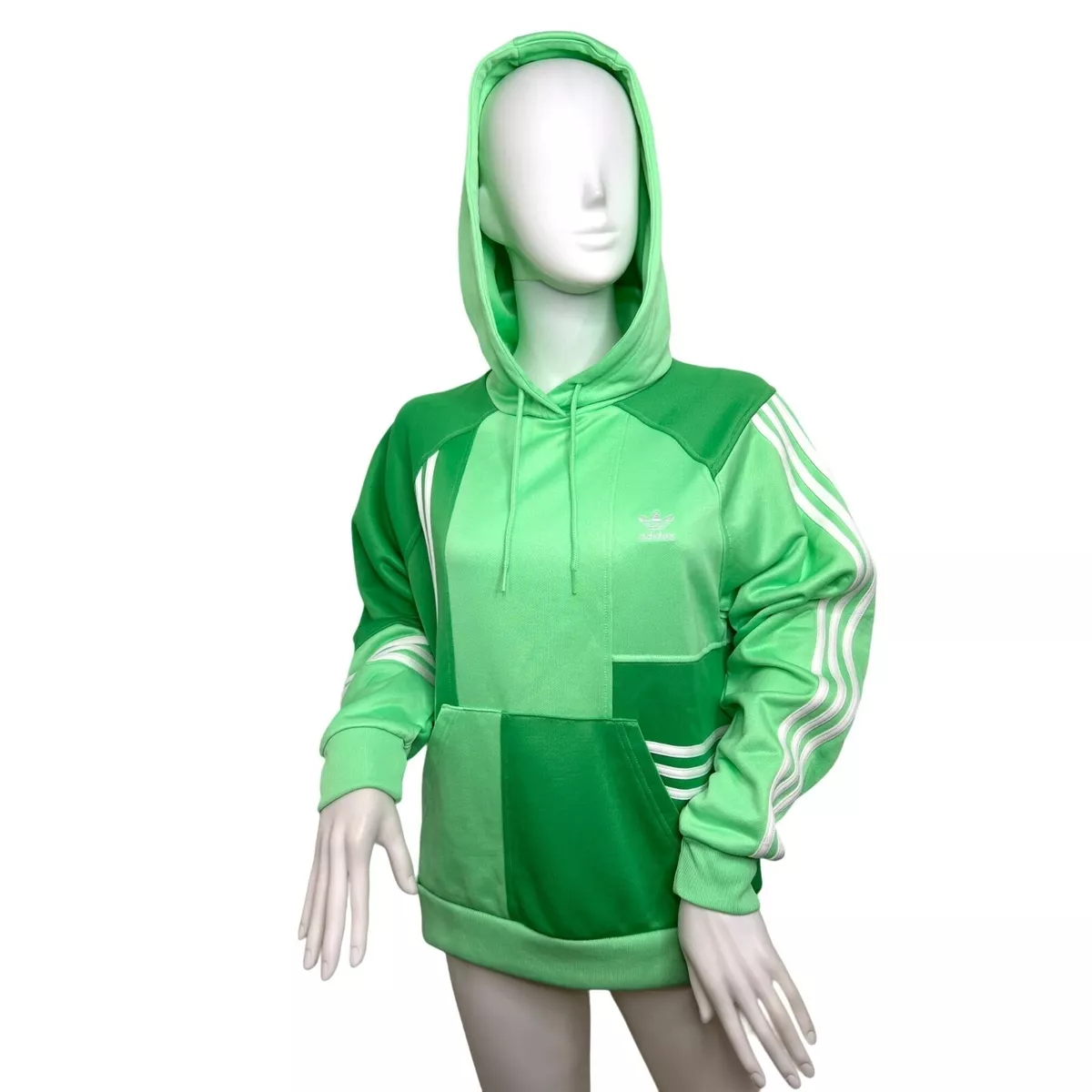 Adidas green hotsell hoodie women's