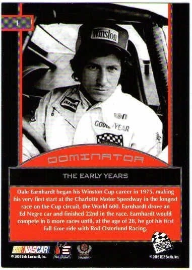 2006 Press Pass Dale Earnhardt Dominator Complete Set #1-33 Racing Cards NASCAR - Image 2 of 2