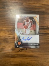 2021 Panini Prizm Draft Picks Auto AAMIR Simms RC