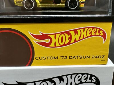 2020 Hot Wheels GOLD CUSTOM 72 DATSUN 240Z Redline Club RLC