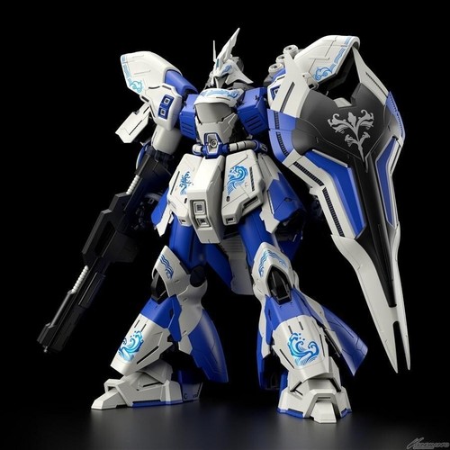Bandai MG 1/100 Sazabi MSN-04 Overseas Limited Edition Blue Silver Deco Version - Picture 2 of 9