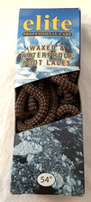 Elite Professional Care Waxed Waterproof Boot laces