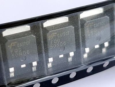 20 Pezzi FQD50N06 – MOSFET N-Channel 50A 60V In SMD TO-252, FQD 50N06