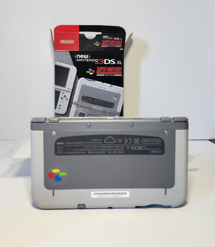 'New' Nintendo 3ds XL Super Nintendo SNES Limited Edition eBay