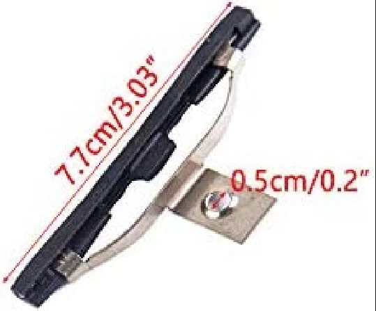 for VW Jetta Golf Beetle 4 Sets Sunroof Shade Guide Rail Clips Slider Brackets  - Image 4 of 4