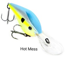 Profound Outdoors Azuma Fish 4/" Z-Boss 25 Dives 22/'-27/' Hot Mess 2 Oz Brand New!