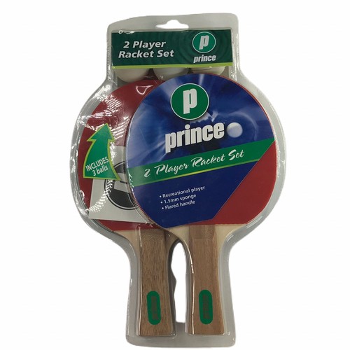 Set racchetta ping pong pong ping pong Prince 2 giocatori include 3 palline gioco sigillato - Foto 1 di 3
