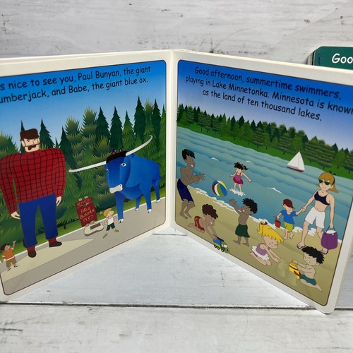 Good Night Minnesota & Wisconsin Good Night Our World Board Books Gamble Veno - Picture 6 of 8