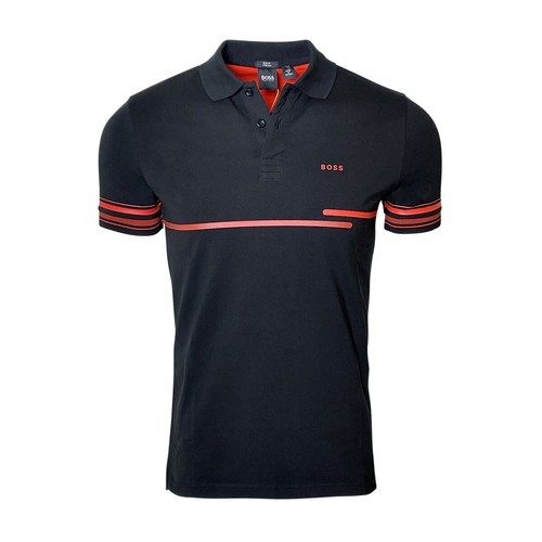 Slim-Fit Athleisure Polo Shirt 