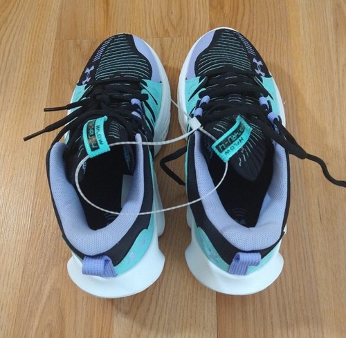 Under Armor Flow Breakthru 4 Blue Black & Purple Size Women's 10.5 - Picture 5 of 6