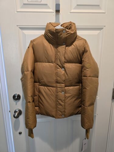 UGG Women’s Vickie Chestnut Puffer Jacket NWT Size XS