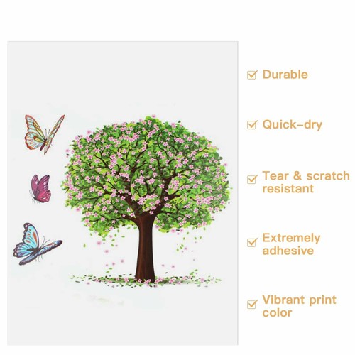 20x Printable Vinyl Sticker Paper Labels(Matte+Glossy)for Inkjet&Laser Printer - Picture 6 of 12
