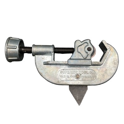 Vintage Superior Tool Co Company Pipe Tubing Cutter 1/8'' to 1 1/8'' inch USA Made