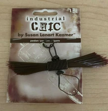 New Industrial Chic By Susan Lenart Kazmer Metal & Brush Pendant Jewelry Making