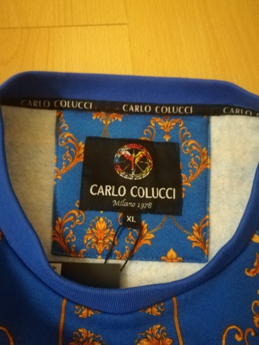 Sweatshirt Gr XL Carlo Colucci Neu für Männer - Bild 3 von 8