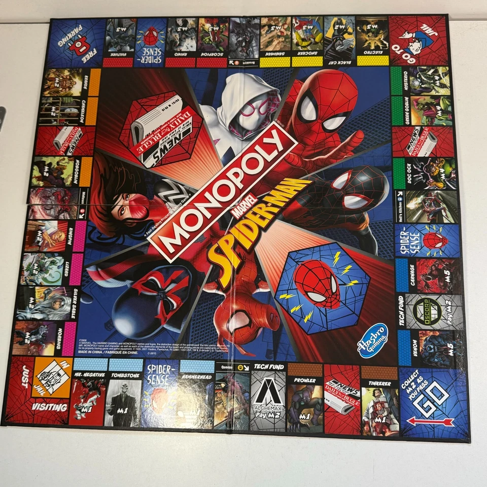Monopoly - Marvel's Spider-Man Edition Boardgame - Image 3 of 4