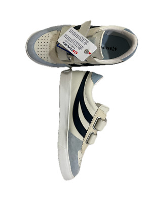 Kids Sneakers Italian Superga With Strap Closure - New W Tag - US Size 2
