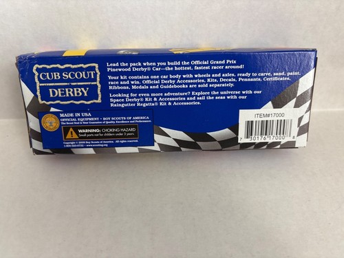 Official BSA Cub Scout Pinewood Derby Car Kit Gift Box Edition New - Picture 2 of 3