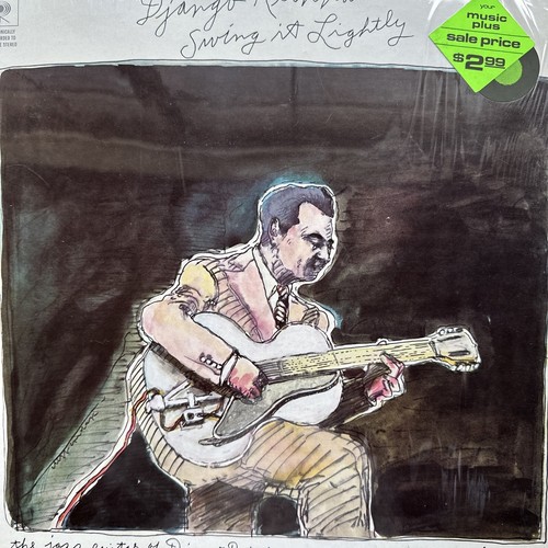 DJANGO REINHARDT - Swing It Lightly - IN SHRINK VINYL LP - GYPSY JAZZ - KC 31479