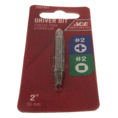 ACE Hardware 2060481 #2 Phillips PH2 / #2 Square Double Ended