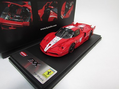 KYOSHO 1/43 FERRARI FXX RED CORSA FRANCK MULLER DESIGNED IN ITALY 