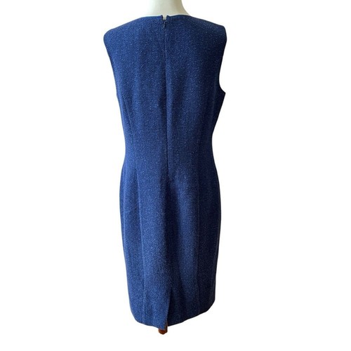 RENA LANGE SHEATH DRESS VINTAGE 50’S 60’S CLASSIC TIMELESS CAREER CHIC JACKIE O - Picture 4 of 12