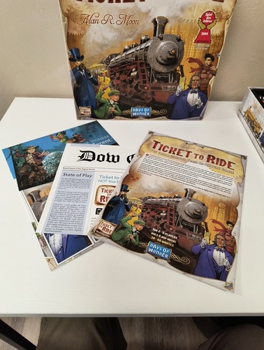 Ticket to Ride Board Game A Cross-Country Train Adventure for Friends and Family - Picture 5 of 6