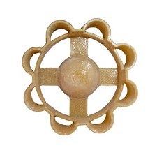 FLOWER THUMBPRINT TEA COOKIE CUTTER MADE IN USA PR5518