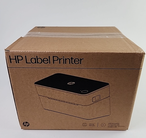 HP Thermodirekt Etikettendrucker KE100 USB, Versand, Barcode, - inklusive Etiketten - Bild 14 von 17