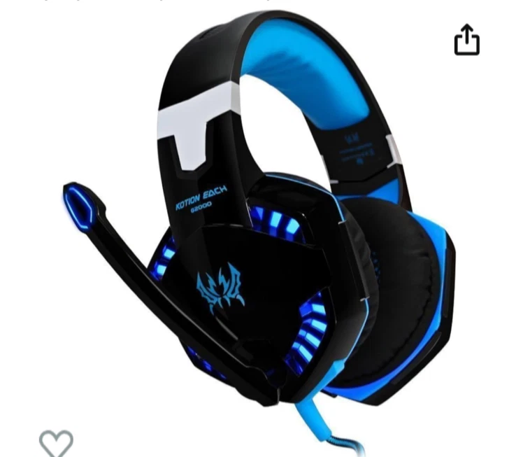 ⭐️New Kotion Each G2000 ProGaming Headset in Box, Immersive Noise Cancelling Mic - Image 3 of 4