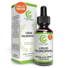 Chlorophyll Liquid Drops, 3 Month Supply Liquid Chlorophyll Supplemen