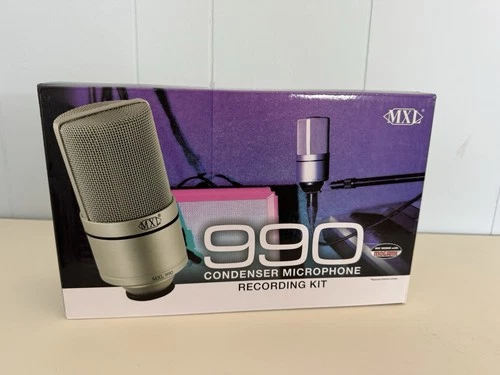 NEW MXL 990 Condenser Wired Professional Microphone Podcast Music Audio Record