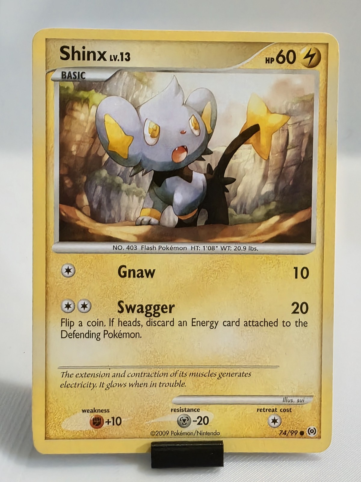 Shinx 74/99 - PLATINUM Arceus - Common - Pokemon Card