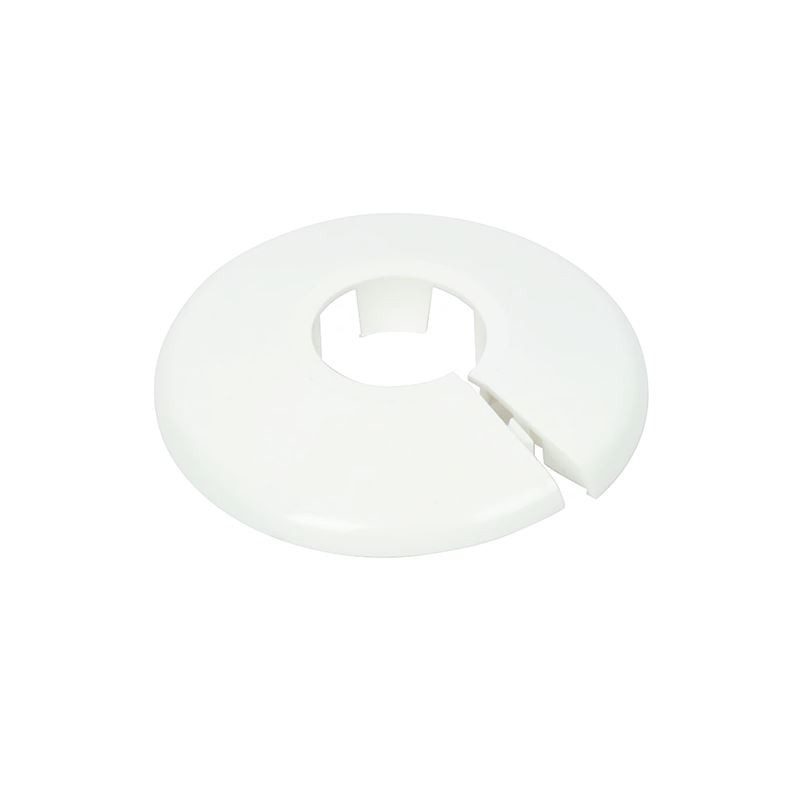 10mm White Pipe Collar - Bag of 2 - Image 2
