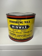 1 lb Minwax Natural Paste Finishing Wood Wax Protective Finish NEW