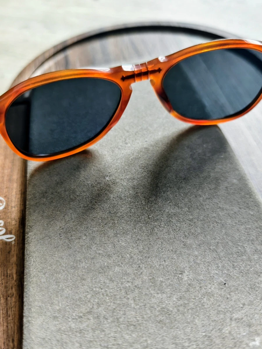 Persol 9649 Terra di Siena Edition Sonnenbrille Polarisiert Design Steve McQueen