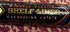 Vintage Avanti Shelf Liner  Mod Yellow NOS MCM  Primrose plastics 9 Ft X 11 3/4 — photo 2