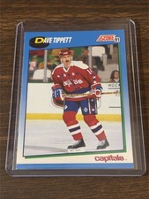 1991-92 Score Canadian - Dave Tippett #409 Washington Capitals (D)
