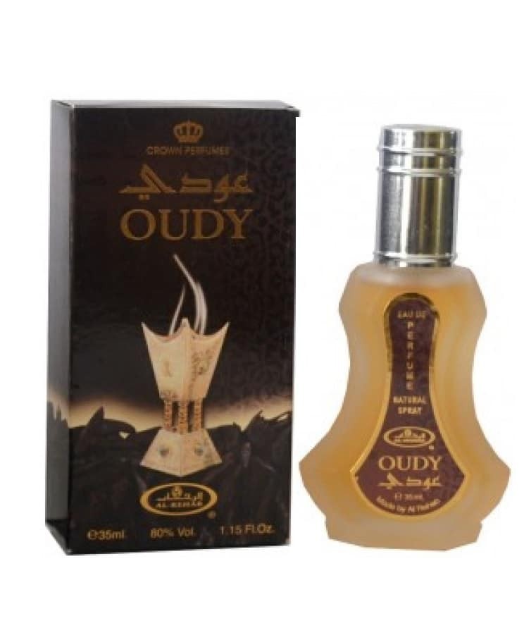 Eau de Parfum OUDY 35 ml de Al Rehab, l'excellence du bois d'agar