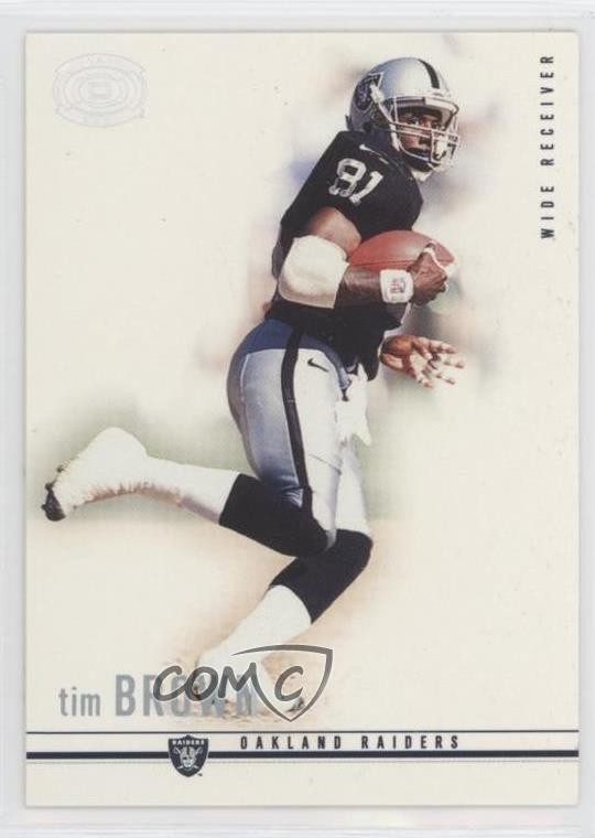 2001 Pacific Dynagon Retail Silver 71/199 Tim Brown #67 HOF h8k