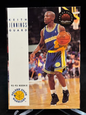 1993-94 SkyBox Premium Rookie Card #225 Keith Jennings Golden State Warriors. rookie card picture