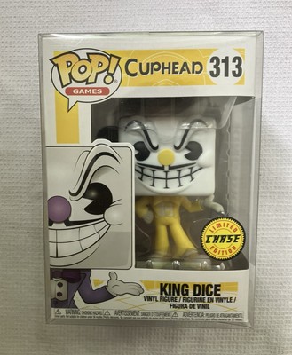 Cuphead King Dice Limited Edition Chase Funko Pop Vinyl Figur + Protector