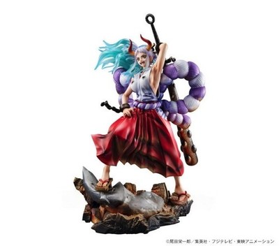 MegaHouse Portrait Of Pirates  WA-MAXIMUM  One Piece   Yamato PVC-Figur, bemalt