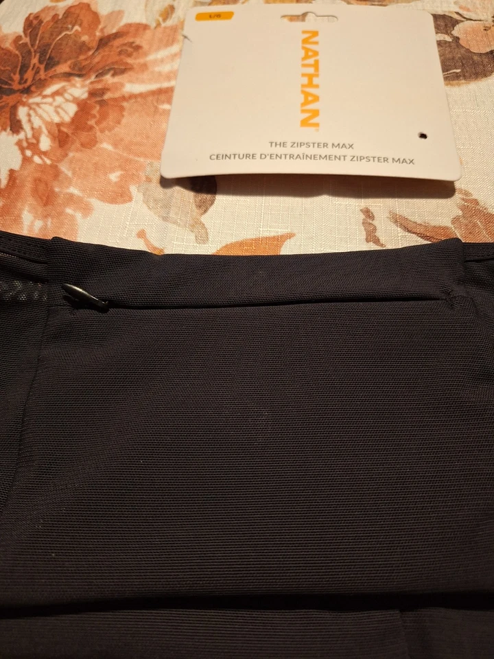 Nathan Zipster Max Talla Grande Negro Nuevo Mejor Cinturón para Correr Foto 3 de 4