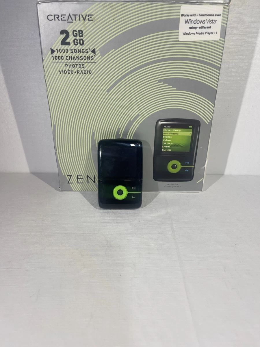 25+ Creative Zen MP3 Players for sale | Updated Oct 2026
