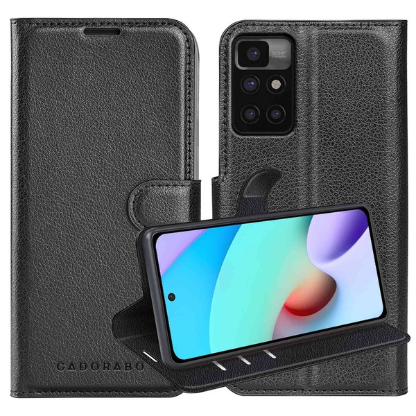 HüLle FüR Xiaomi Redmi 10 Schutz HüLle Handy Cover Tasche Etui Standfunktion-image