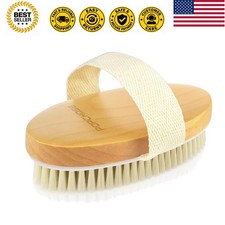 Dry Brush for Lymphatic Drainage, Dry Brushing Body Brush